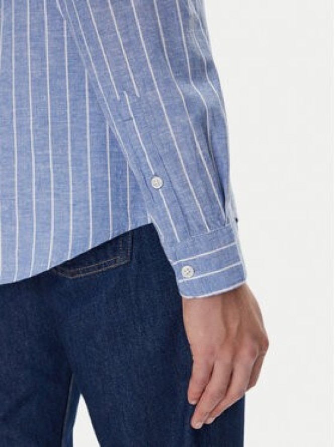 Tommy Jeans Koszula DM0DM20893 Niebieski Regular Fit