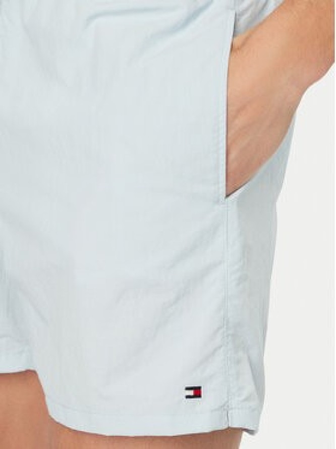 Tommy Hilfiger Szorty kąpielowe UM0UM03749 Niebieski jasny Regular Fit