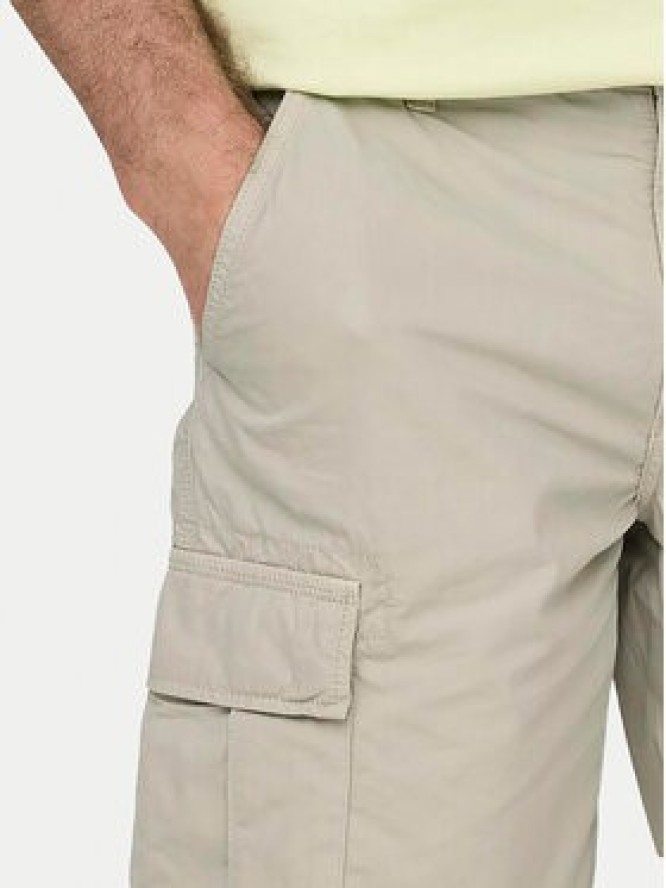 Only & Sons Szorty materiałowe Loc Cargo 22029214 Beżowy Regular Fit