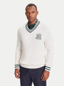 Guess Sweter M5YR12 Z30W1 Écru Regular Fit