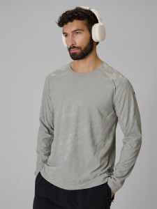 4F Longsleeve do biegania szybkoschnący męski - szary XL