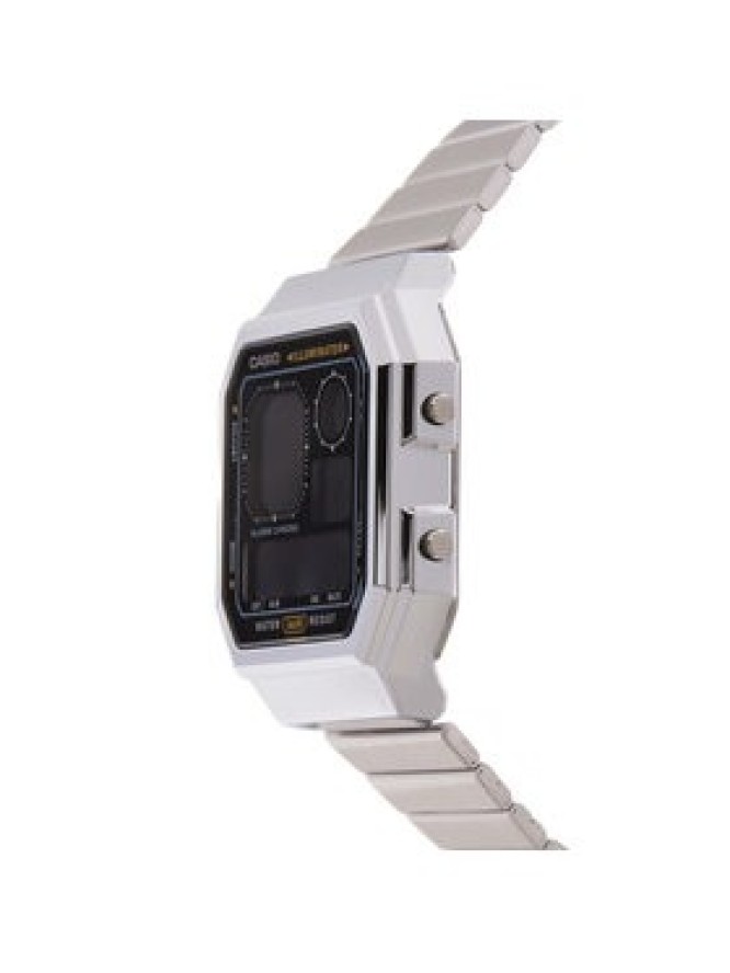 Casio Zegarek A130WE-1AEF Srebrny