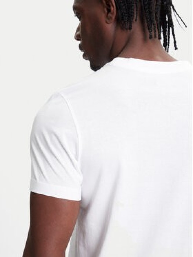 Kappa T-Shirt Logo Korpo Cafers 304J150 Biały Slim Fit