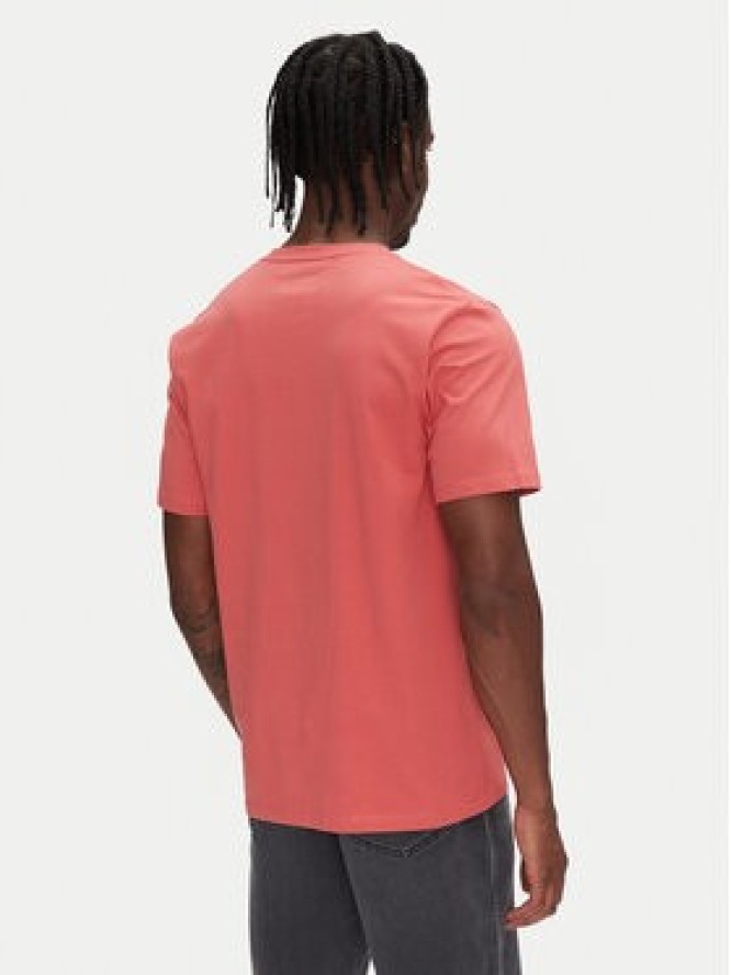 Wrangler T-Shirt Sign Off 112362687 Czerwony Regular Fit