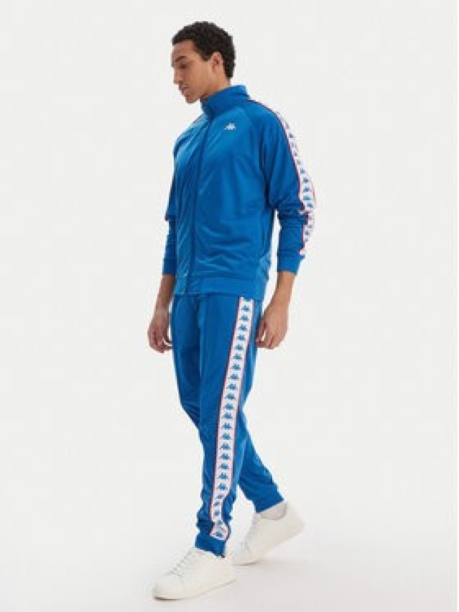 Kappa Spodnie dresowe Banda Rastoria 303KUC0 Niebieski Slim Fit