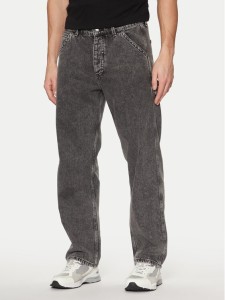 Jack & Jones Jeansy Eddie 12269505 Szary Loose Fit