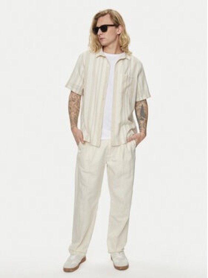 Gap Koszula 855348 Beżowy Regular Fit