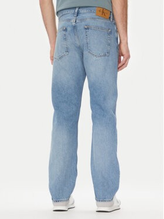 Calvin Klein Jeans Jeansy J30J327507 Niebieski Straight Fit