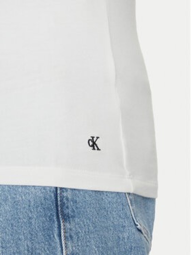 Calvin Klein Underwear Komplet t-shirtów LV00NB4185 Biały Regular Fit