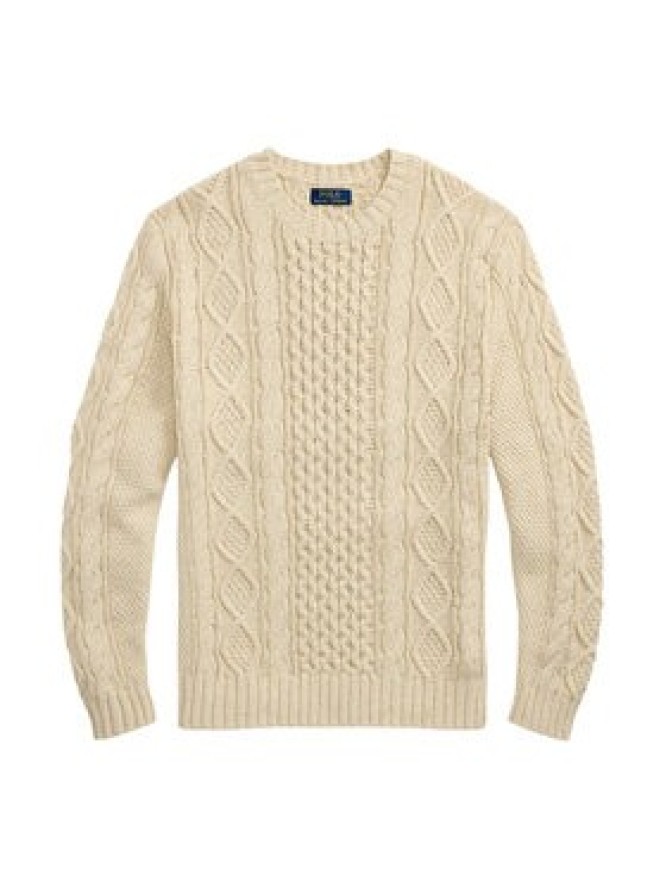 Polo Ralph Lauren Sweter 710917054003 Beżowy Regular Fit