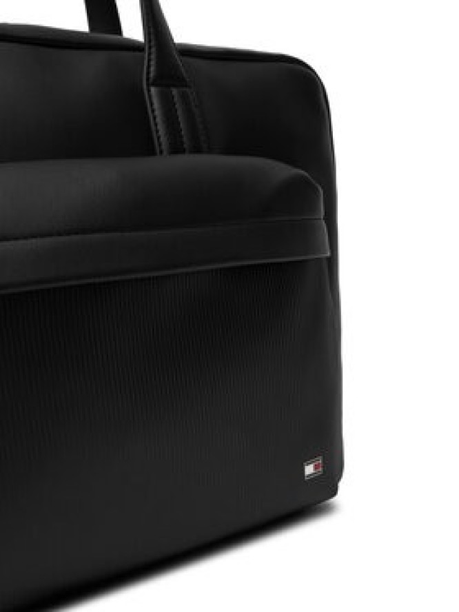 Tommy Hilfiger Torba na laptopa Th Flag Computer Bag AM0AM13989 Czarny