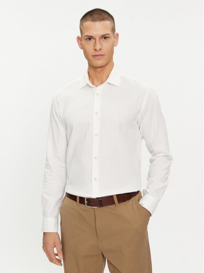 Selected Homme Koszula Regbond 16092566 Biały Regular Fit