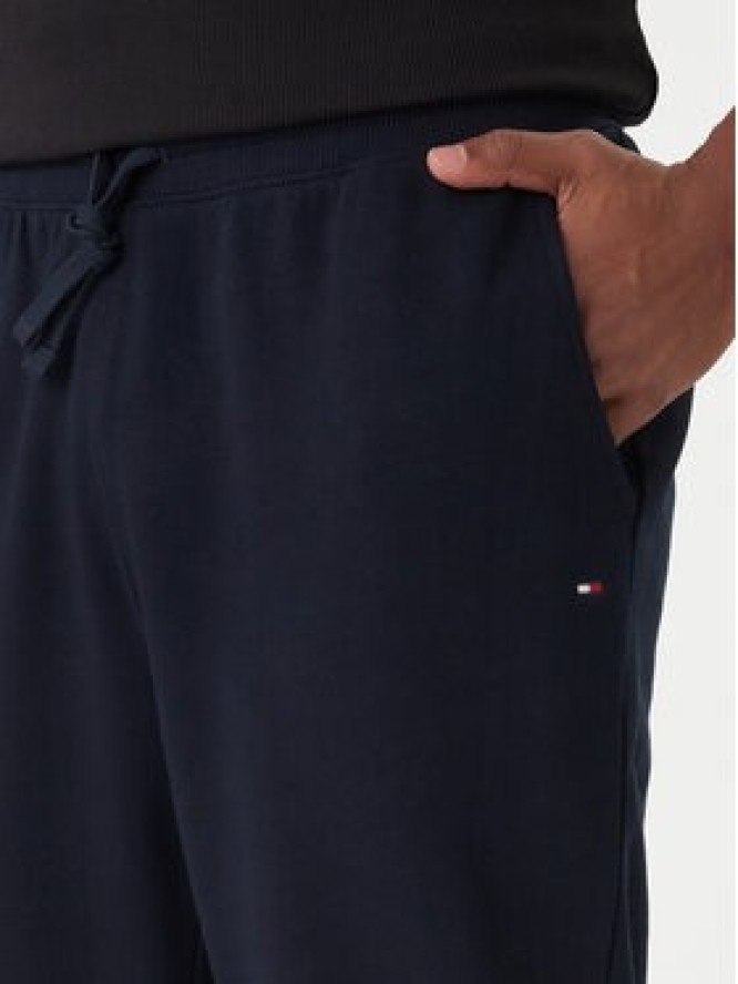 Tommy Hilfiger Spodnie dresowe Terry MW0MW37236 Granatowy Regular Fit