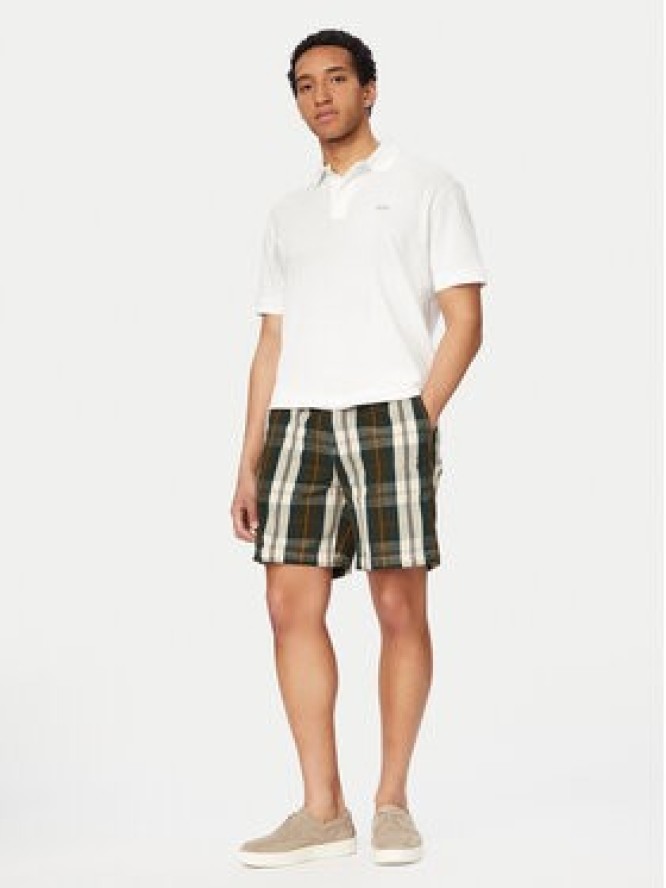 Barbour Szorty materiałowe MST0081TN51 Zielony Regular Fit