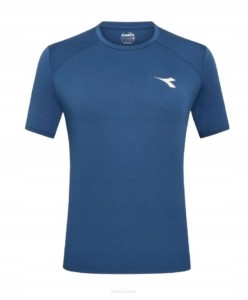 Koszulka tenisowa Diadora SS T-shirt Tennis niebieska XL