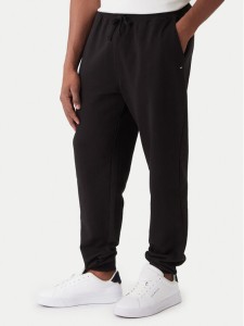 Tommy Hilfiger Spodnie dresowe Essential MW0MW37236 Czarny Regular Fit