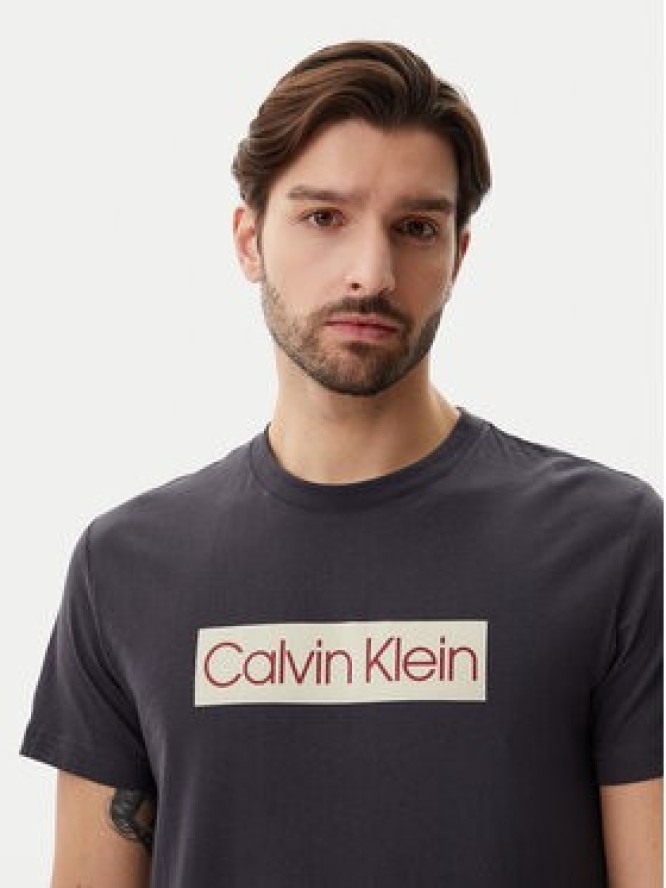 Calvin Klein Jeans T-Shirt J30J327472 Szary Regular Fit
