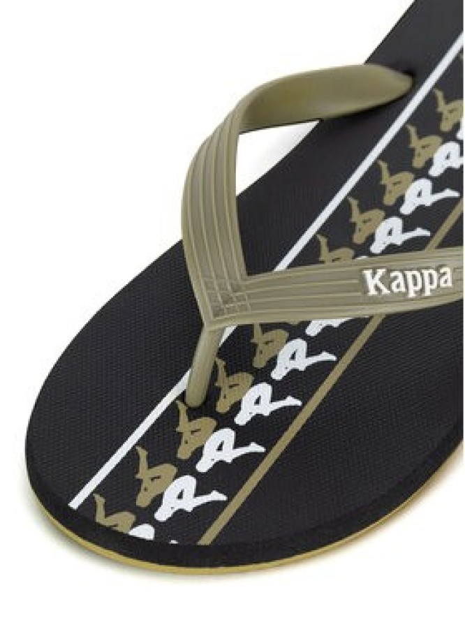Kappa Japonki 371G1LW Green Military - Black - White Kolorowy
