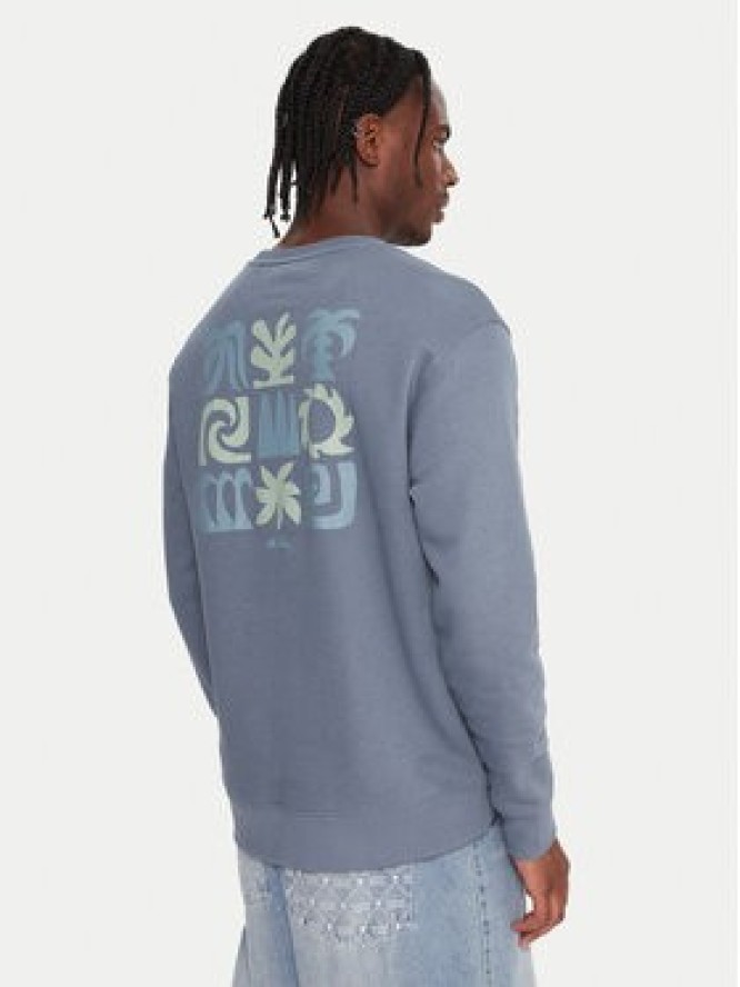 Quiksilver Bluza Salt Water Graphic EQYFT05127 Niebieski Comfort Fit