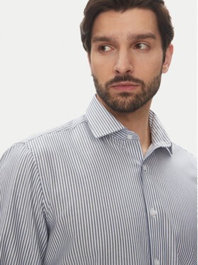 Pierre Cardin Koszula C6 11004.0406 Niebieski Modern Fit