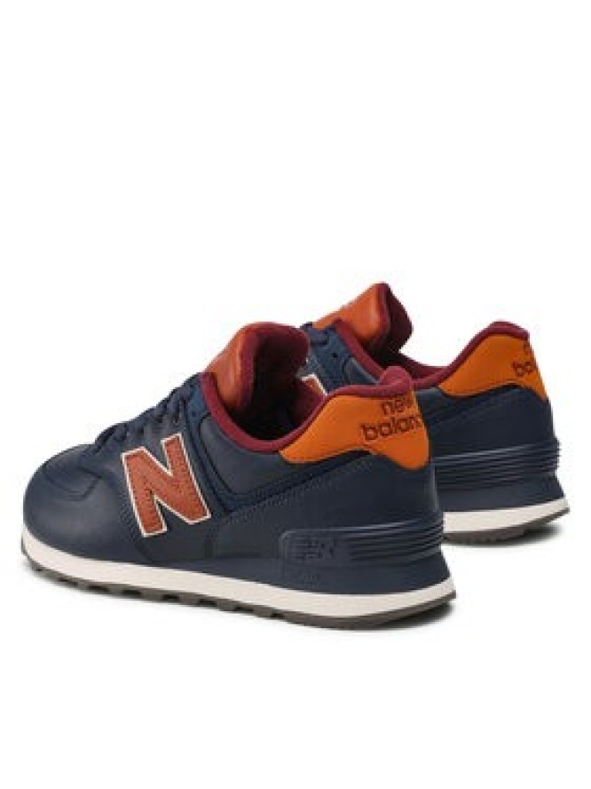 New Balance Sneakersy ML574OMC Granatowy