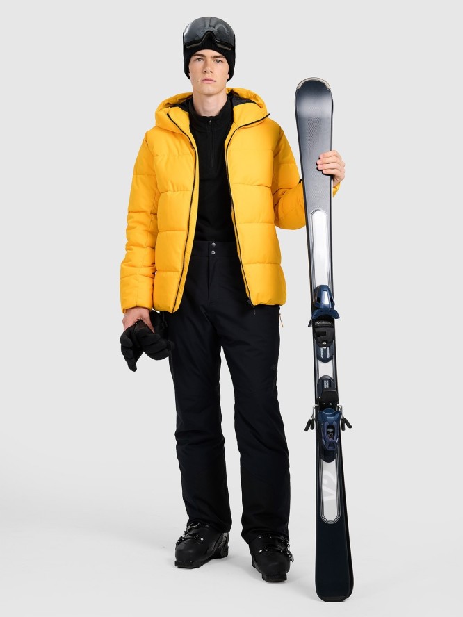 4F Kurtka narciarska membrana 5000 męska - pomarańczowa 3XL