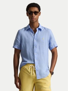 Polo Ralph Lauren Koszula 710968912501 Niebieski Regular Fit