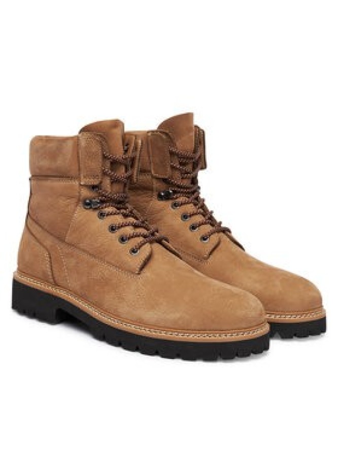 HUGO Trzewiki Draven 50552695 Beżowy