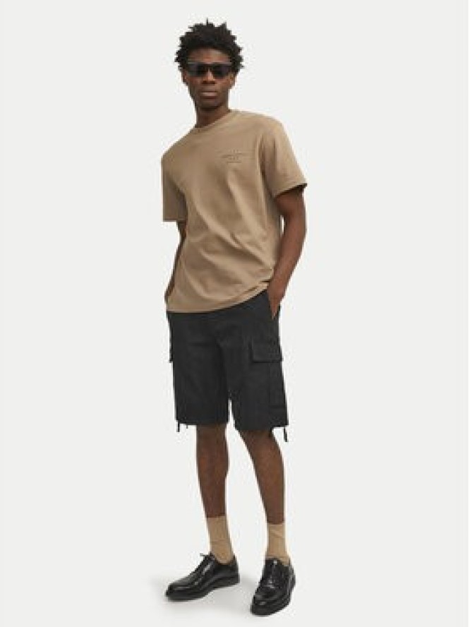 Jack & Jones Szorty materiałowe Barkley 12248685 Czarny Regular Fit