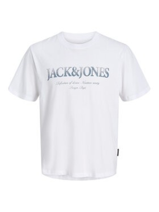 Jack & Jones T-Shirt Evin 12290173 Biały Regular Fit