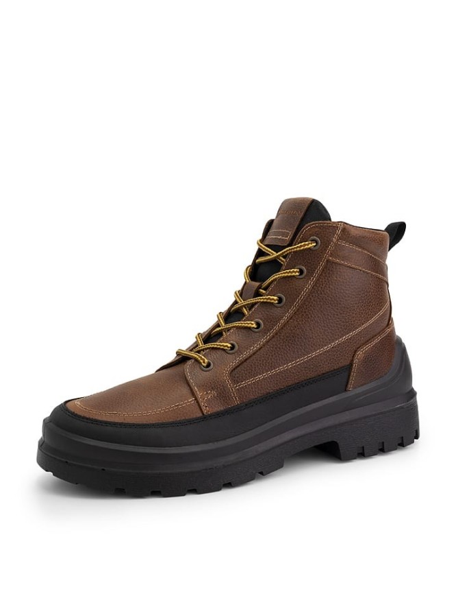 TRAVELIN' Skórzane botki "Canmore" w kolorze jasnobrązowym rozmiar: 44