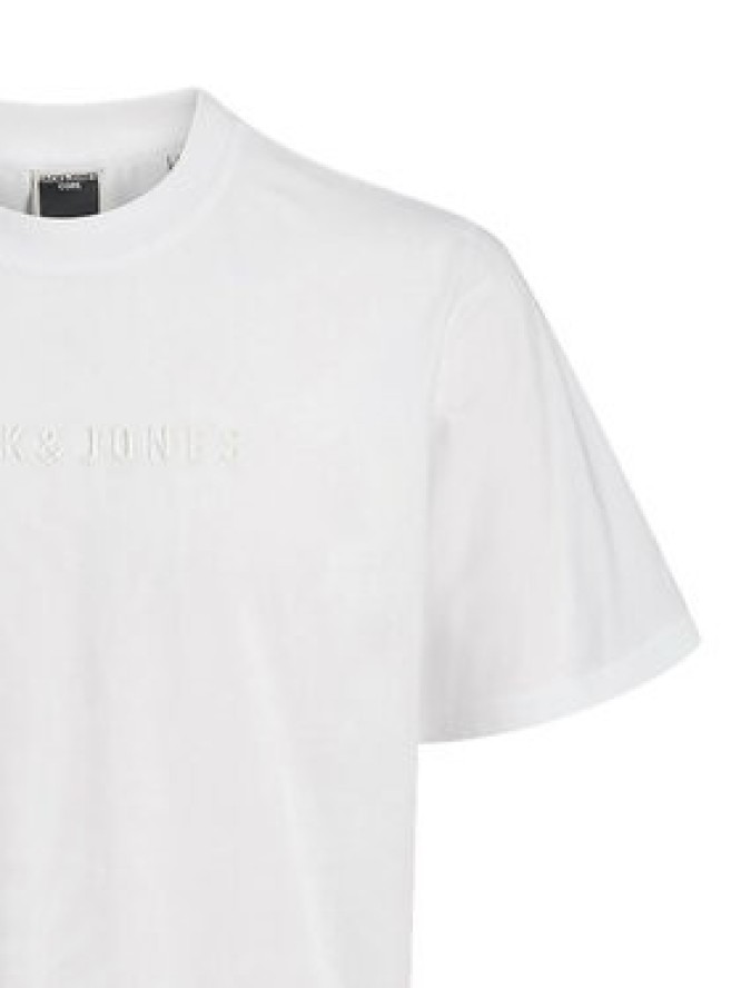 Jack & Jones T-Shirt Recharge 12273070 Biały Relaxed Fit