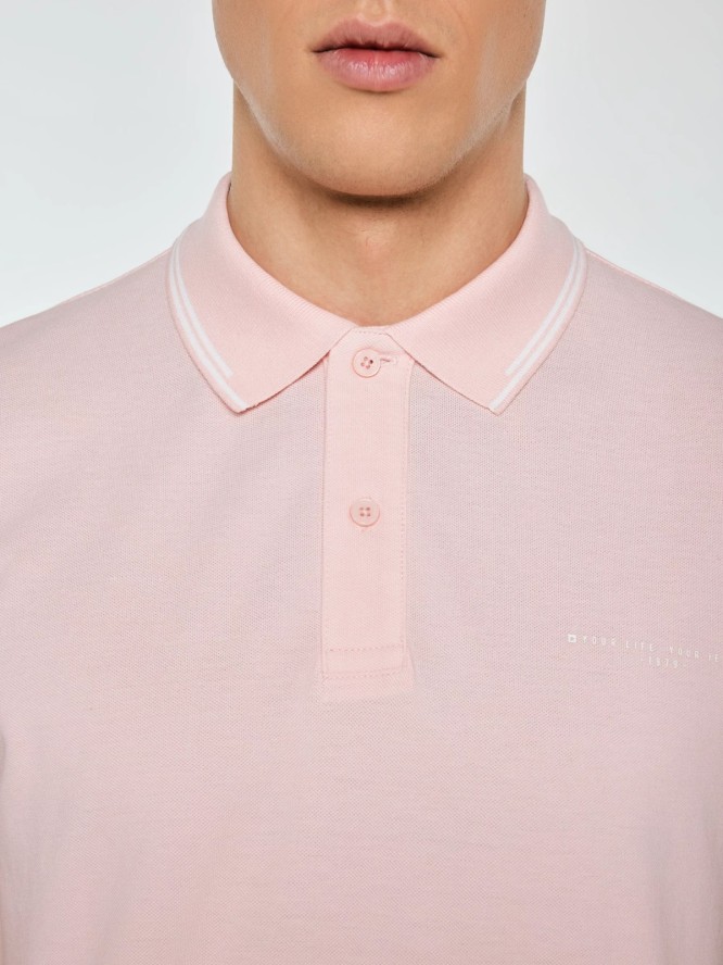 koszulka męska polo różowa wladym 601