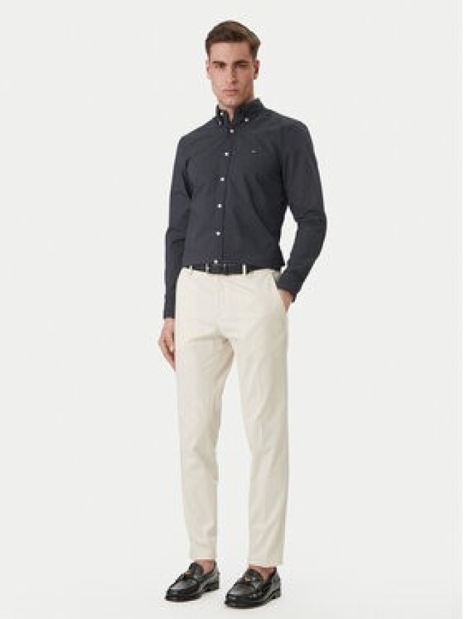 Tommy Hilfiger Koszula MW0MW42460 Granatowy Slim Fit