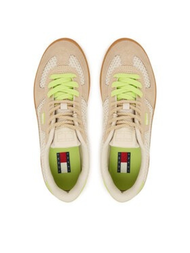 Tommy Hilfiger Klapki Dual Density Hilfiger Pool Slide FM0FM05797 Beżowy