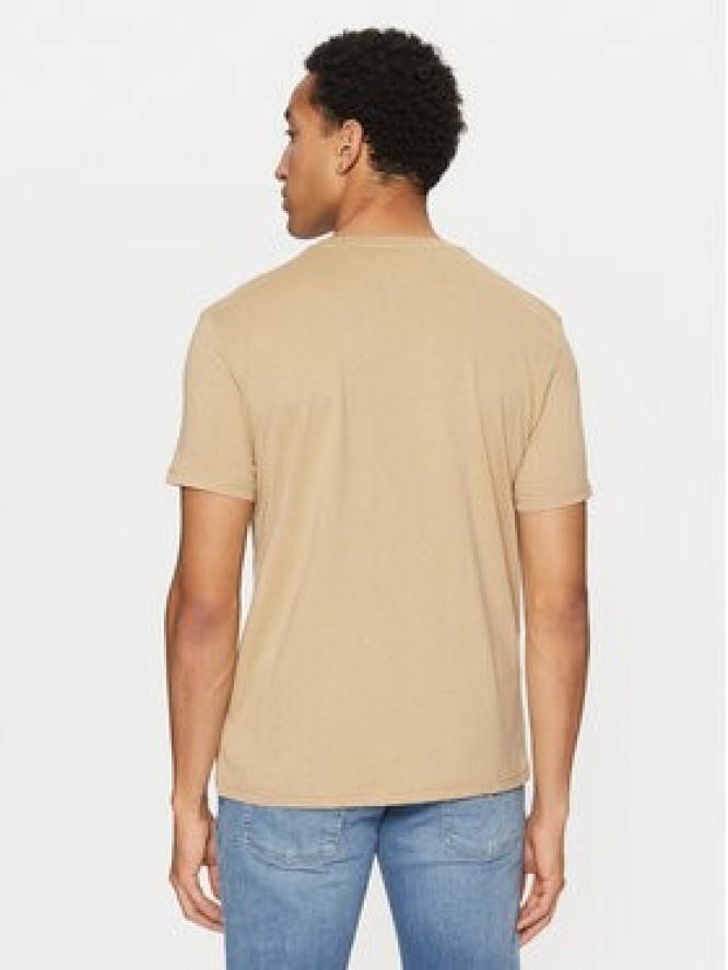 Tommy Jeans T-Shirt Jaspe DM0DM20364 Beżowy Slim Fit