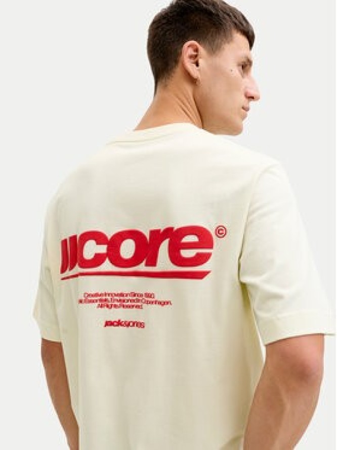 Jack & Jones T-Shirt Club 12289842 Żółty Relaxed Fit
