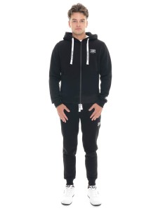Bluza męska Leone 1947 Apparel Soft Basic z kapturem i zamkiem na zimę