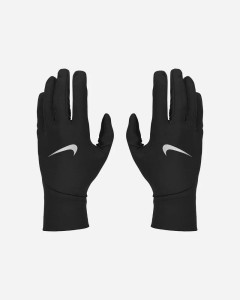 NIKE Rękawiczki do biegania męskie M Pacer Lightweight RG black/black/silver-M