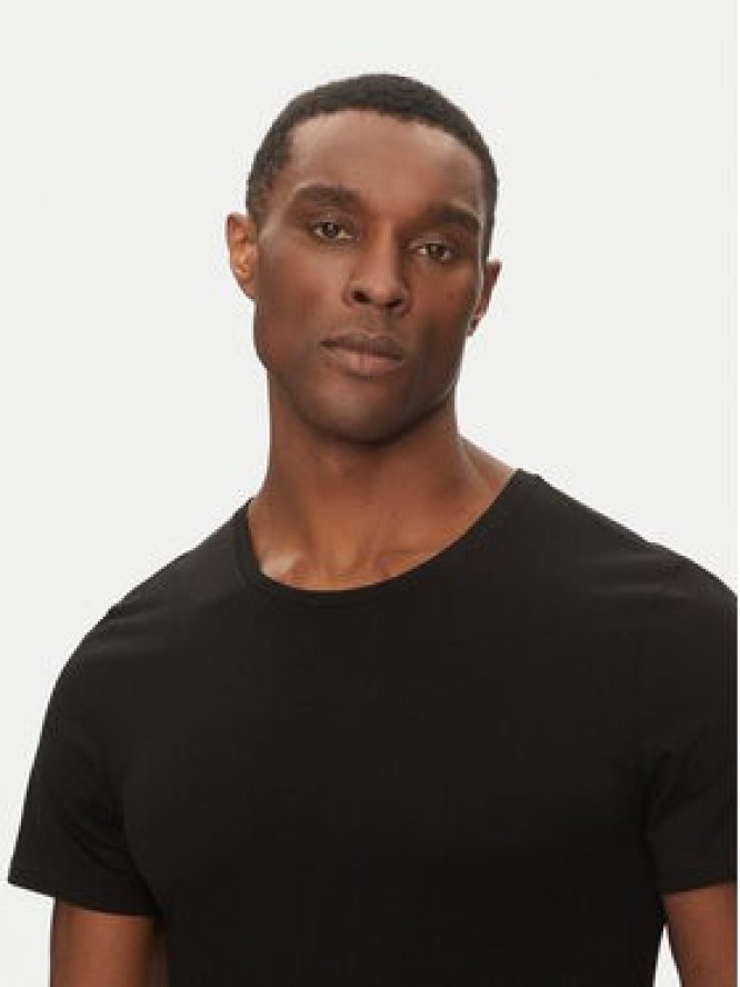 Lacoste Komplet t-shirtów TH9007 Czarny Slim Fit
