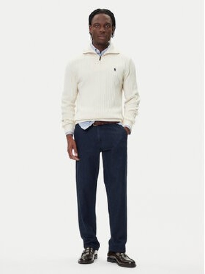 Polo Ralph Lauren Sweter 710974167003 Beżowy Regular Fit