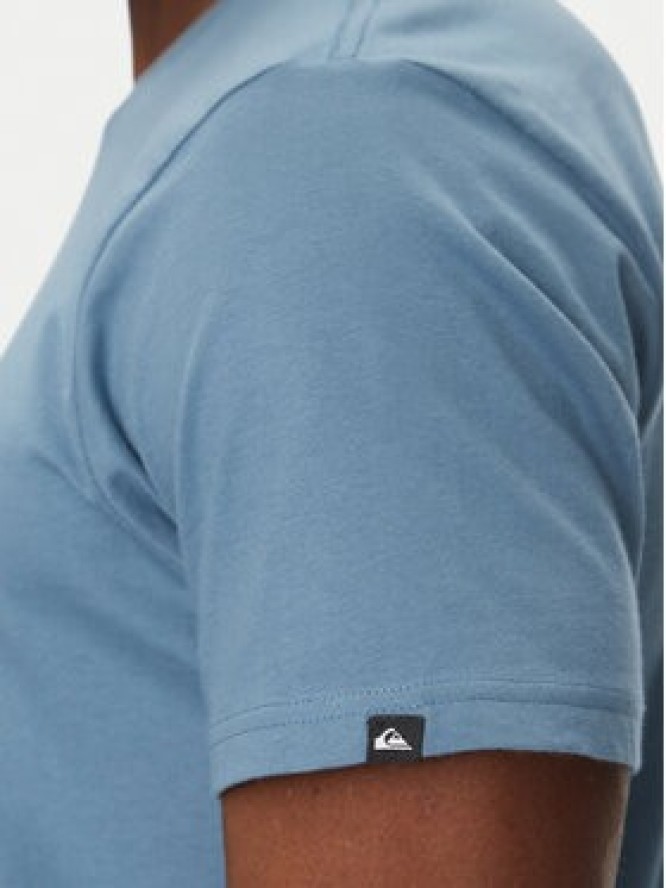 Quiksilver T-Shirt EQYZT08056 Niebieski Regular Fit