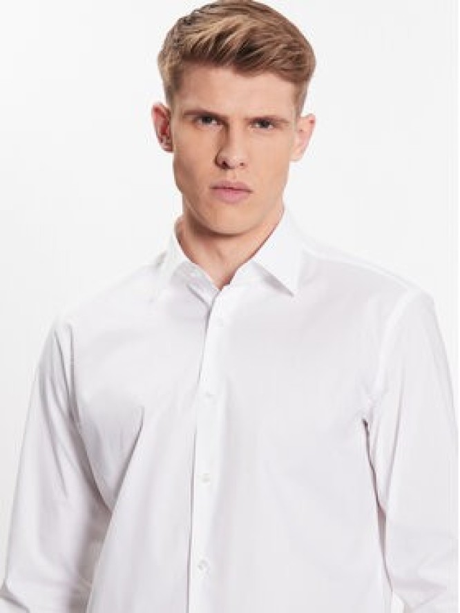 Boss Koszula 50473265 Biały Regular Fit