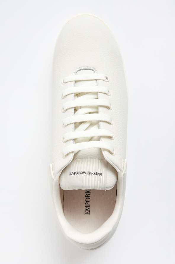 Sneakersy męskie skórzane EMPORIO ARMANI