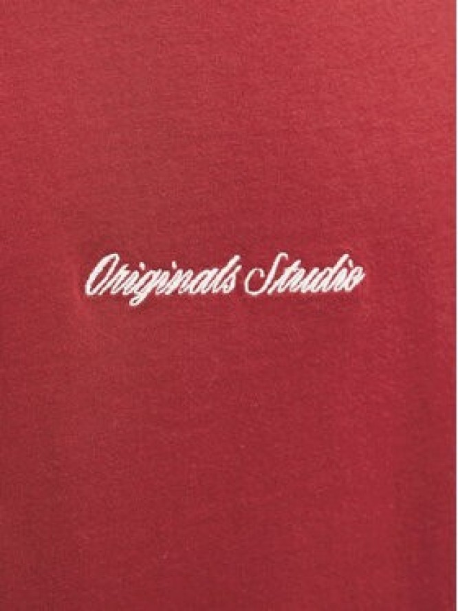 Jack & Jones T-Shirt Norrebro 12282892 Czerwony Relaxed Fit