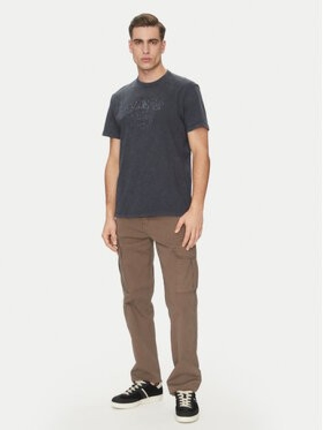 Guess T-Shirt M5GI14 K8FQ4 Granatowy Regular Fit