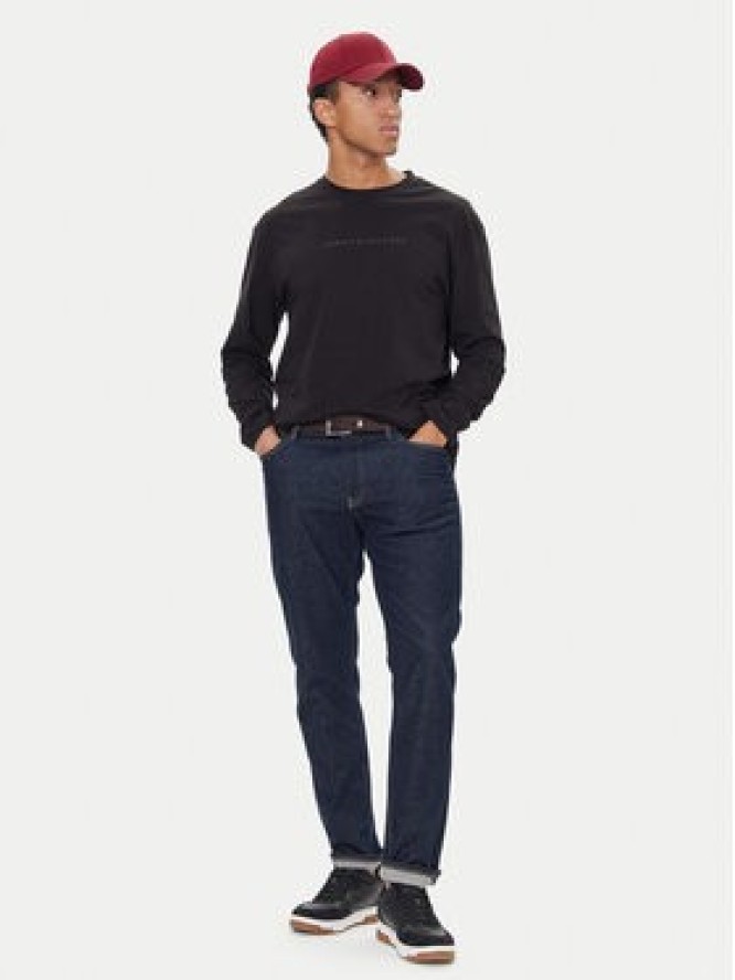 Tommy Hilfiger Longsleeve UM0UM03651 Czarny Regular Fit