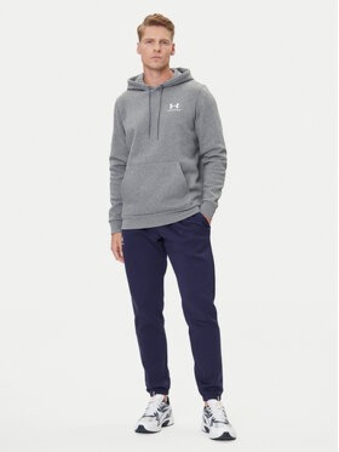 Under Armour Bluza UA Essential Fleece Hoodie 1373880 Szary Regular Fit