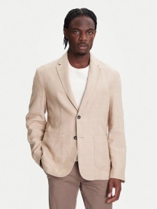 United Colors Of Benetton Marynarka 23B3UW014 Beżowy Regular Fit