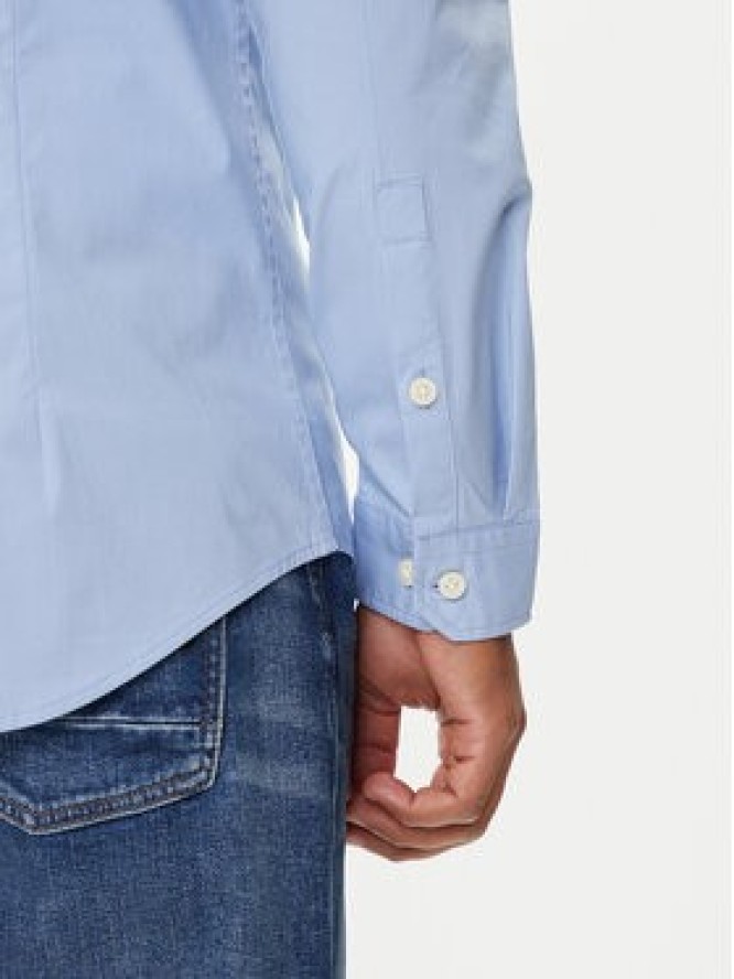Tommy Jeans Koszula DM0DM04405 Błękitny Slim Fit